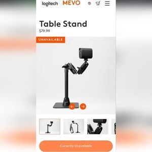 NIB MEVO Adjustable Table Stand